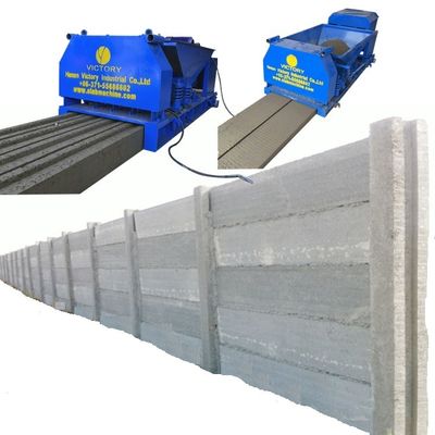 qualità  Concrete Wall Fence Machine Concrete Farm Wall Panel Making Machinery With Panel And H Column Machine Wall Making Machine fabbrica